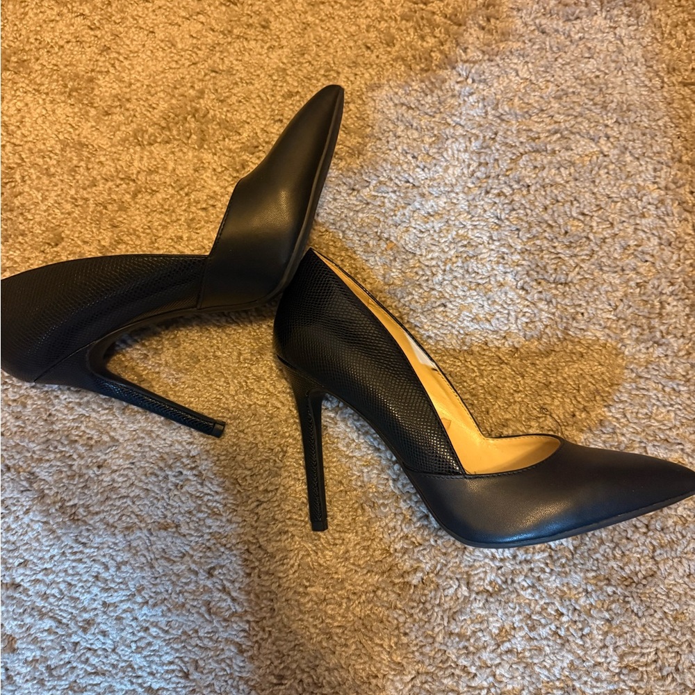Jessica Simpson Elegant Black Stiletto Heels